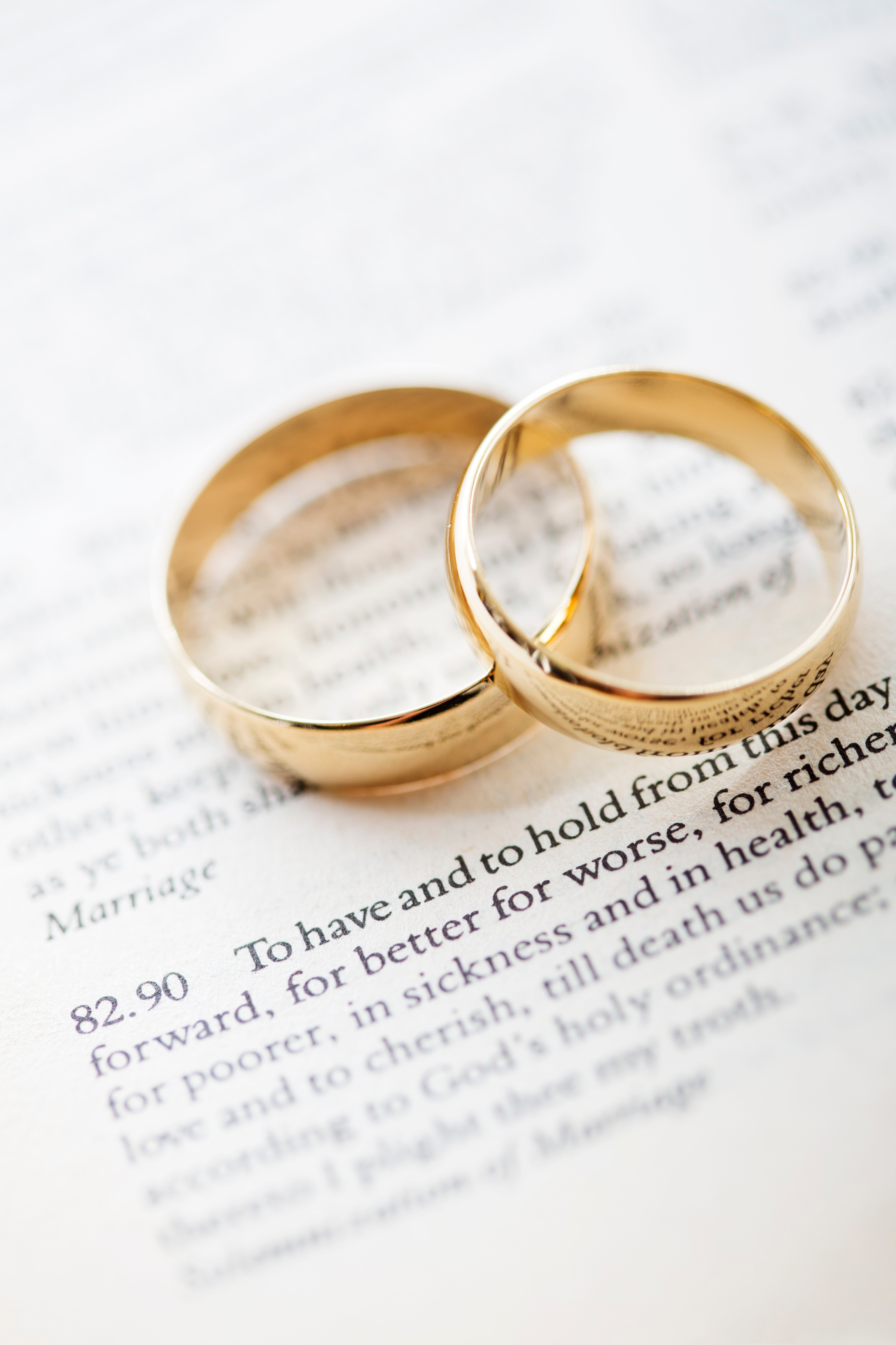 Wedding Vows and Rings